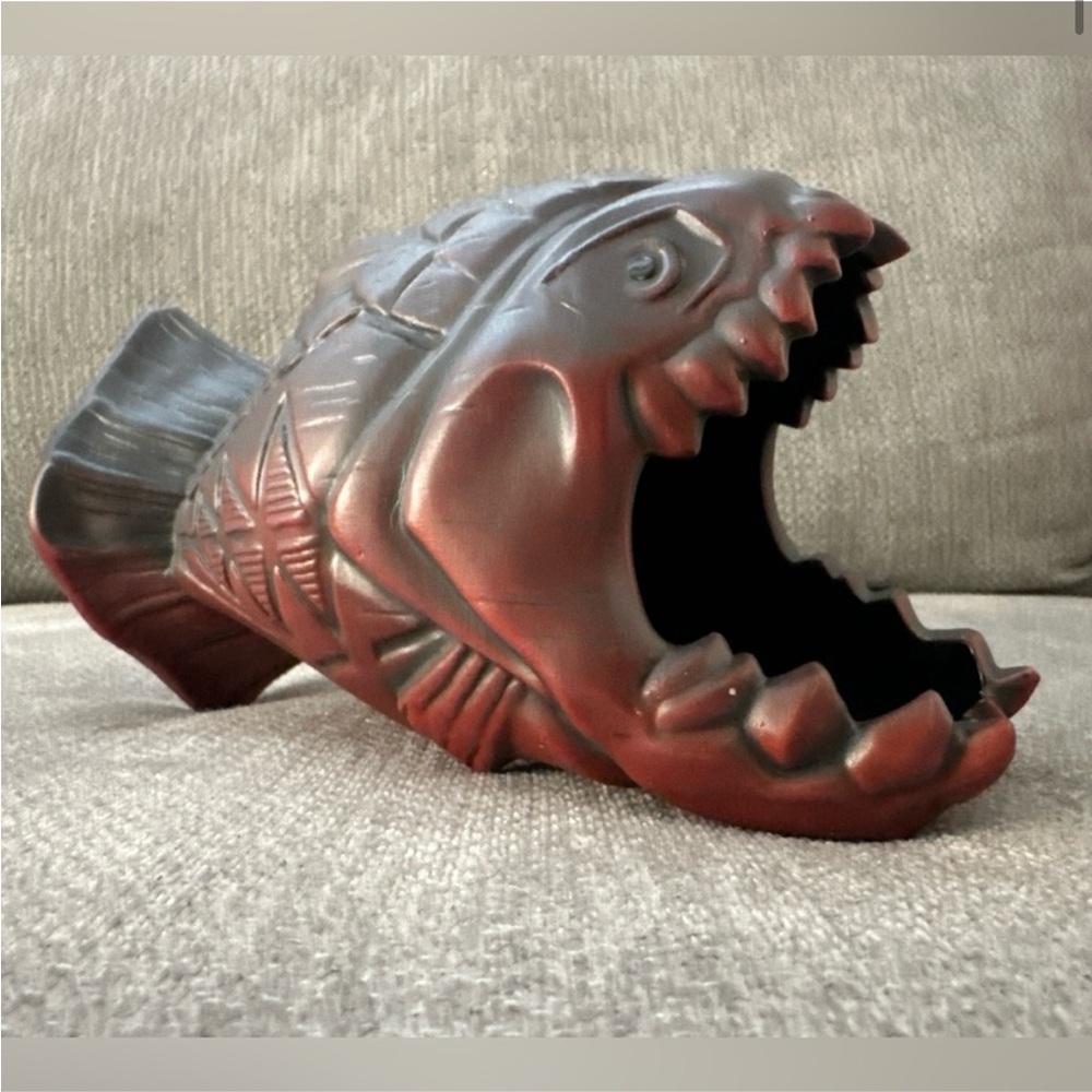 NIB Disneyland Trader Sam’s 2nd Edition Piranha Tiki Mug